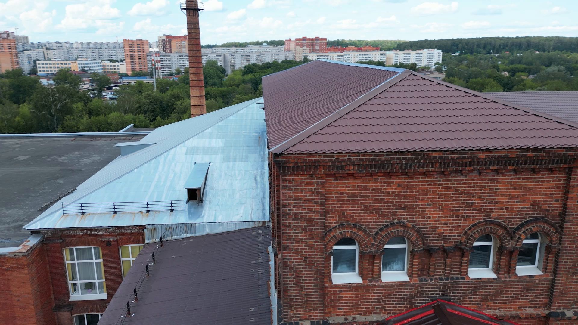 здание, щелково, фабрика,рабенек, видео с коптера,