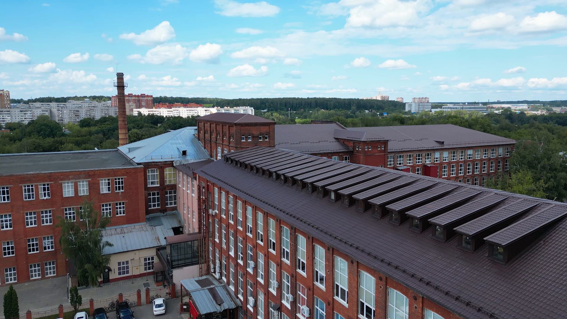 здание, щелково, фабрика,рабенек, видео с коптера,