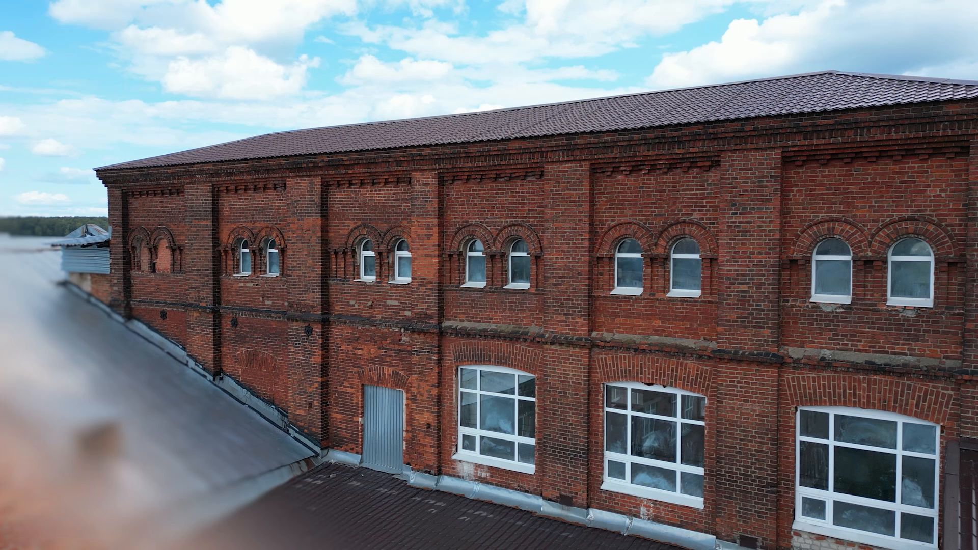 здание, щелково, фабрика,рабенек, видео с коптера,