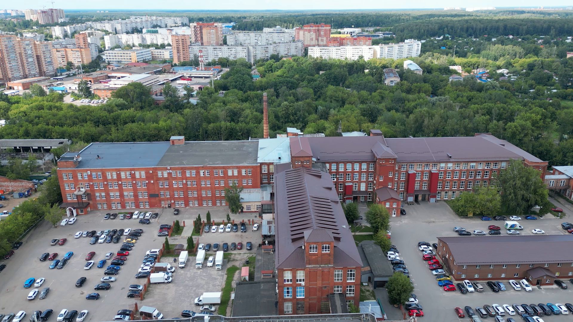 здание, щелково, фабрика,рабенек, видео с коптера,