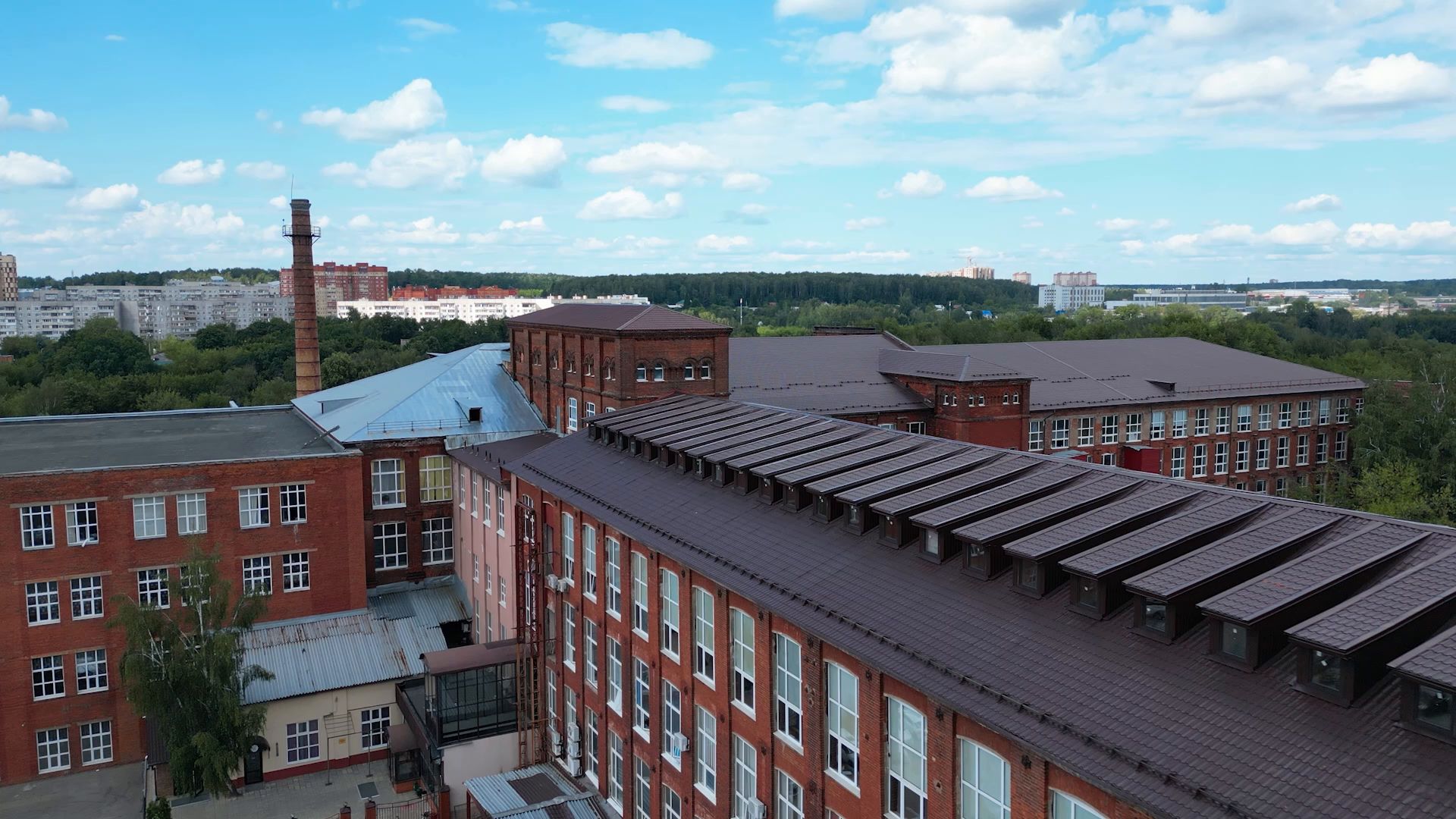 здание, щелково, фабрика,рабенек, видео с коптера,