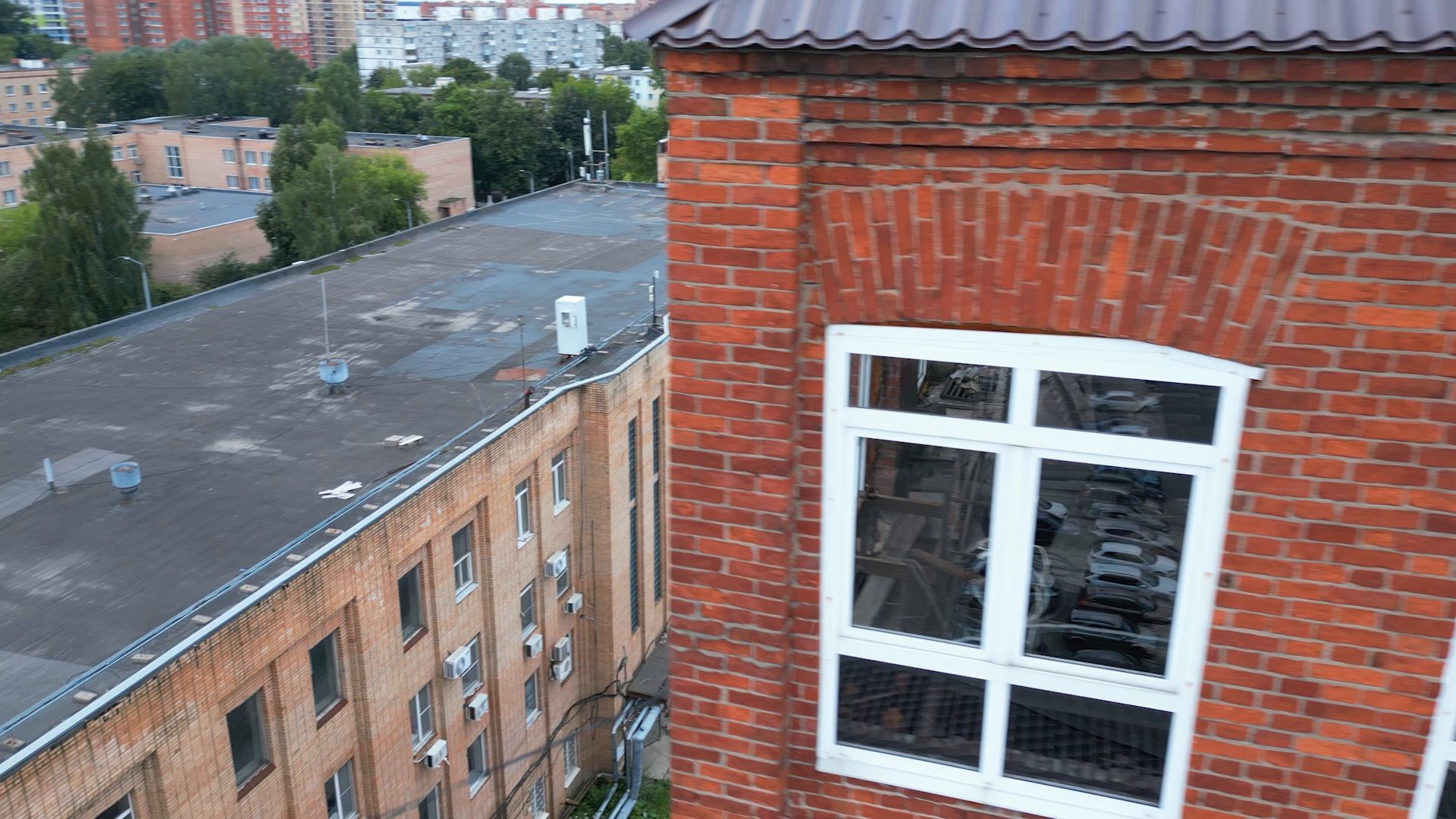 здание, щелково, фабрика,рабенек, видео с коптера,