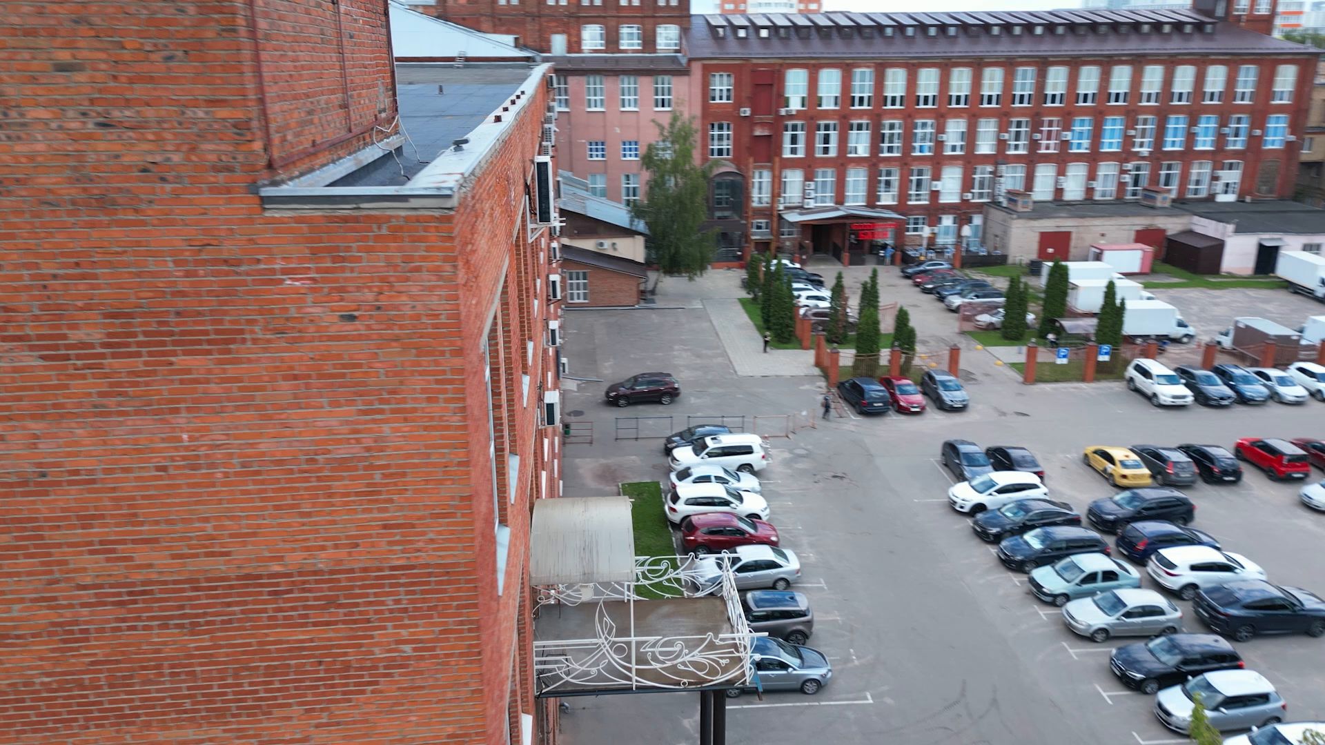 здание, щелково, фабрика,рабенек, видео с коптера,