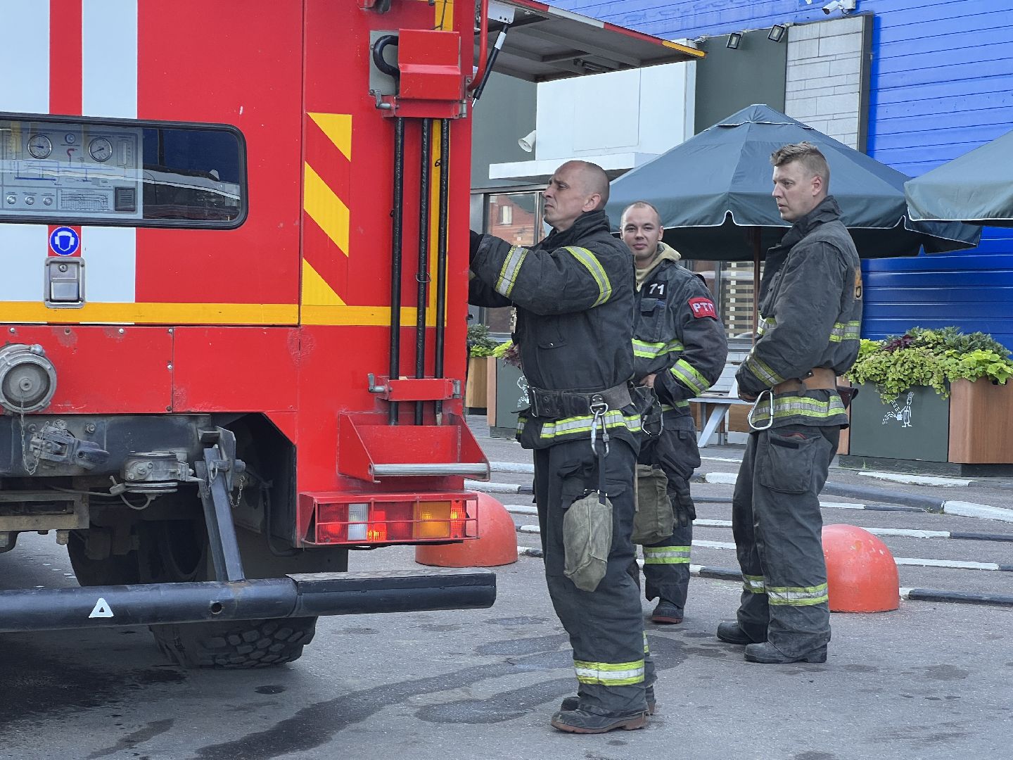 Химки, эвакуация, пожарные, МЧС, тренировочная эвакуация