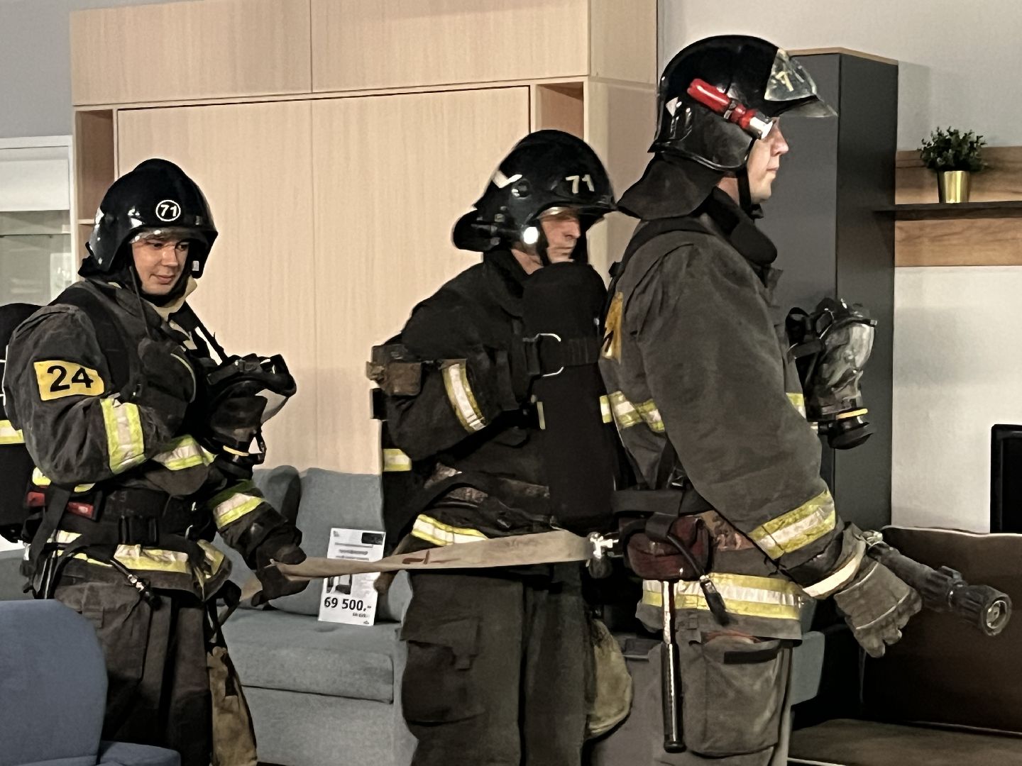 Химки, эвакуация, пожарные, МЧС, тренировочная эвакуация