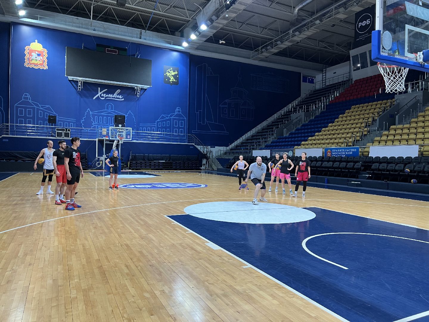 Химки, спорт, баскетбол, СборнаяРоссии, спортсмены, подмосковье