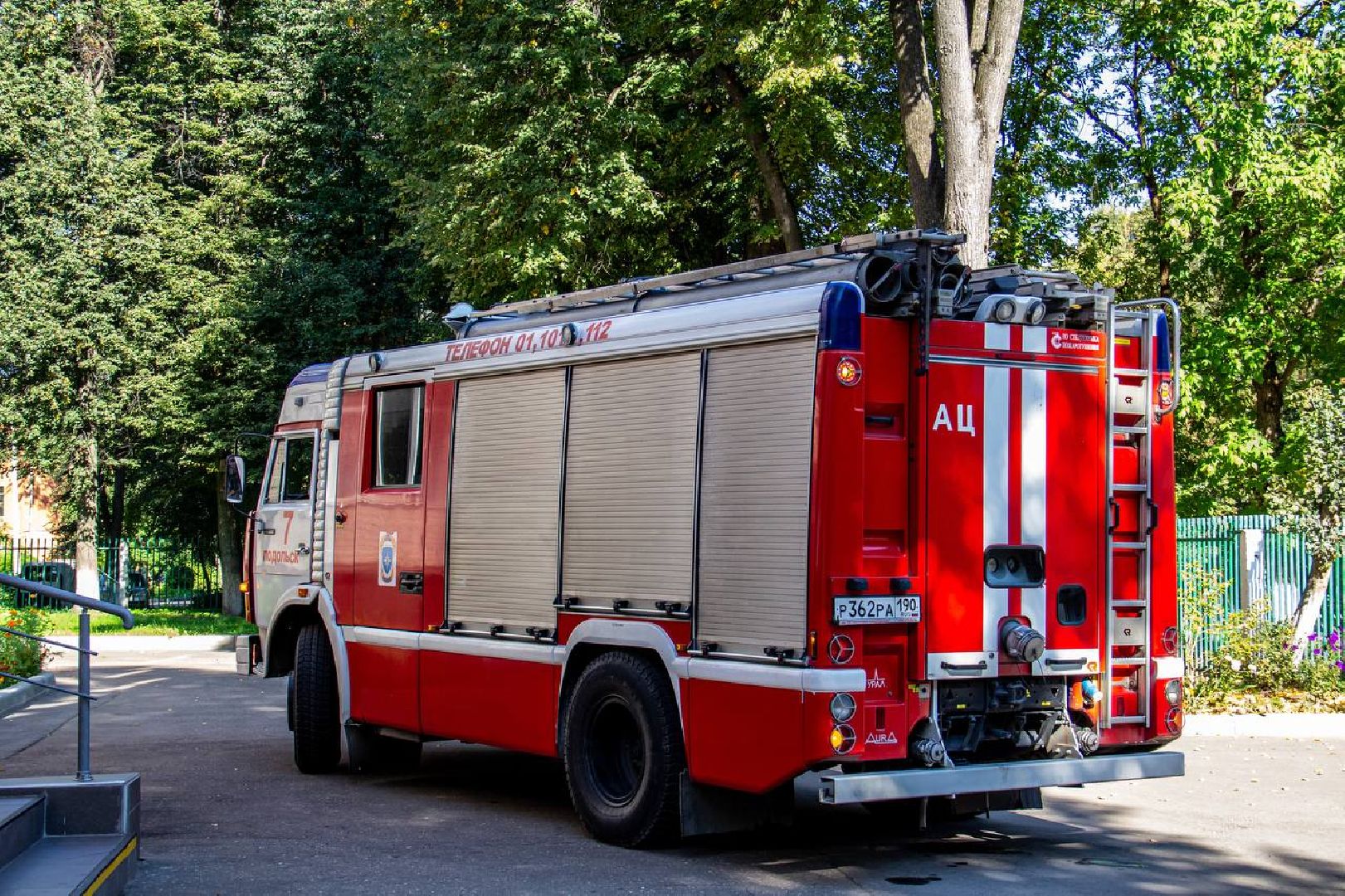 Подольск, учения