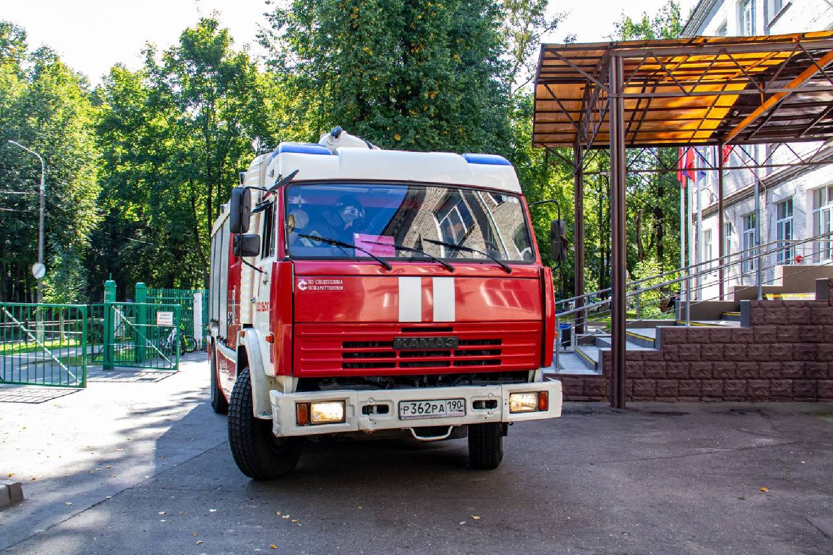 Подольск, учения