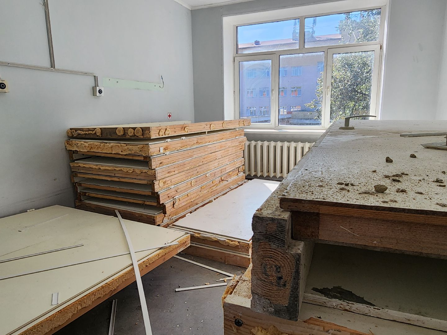 ремонт больницы, Домодедово