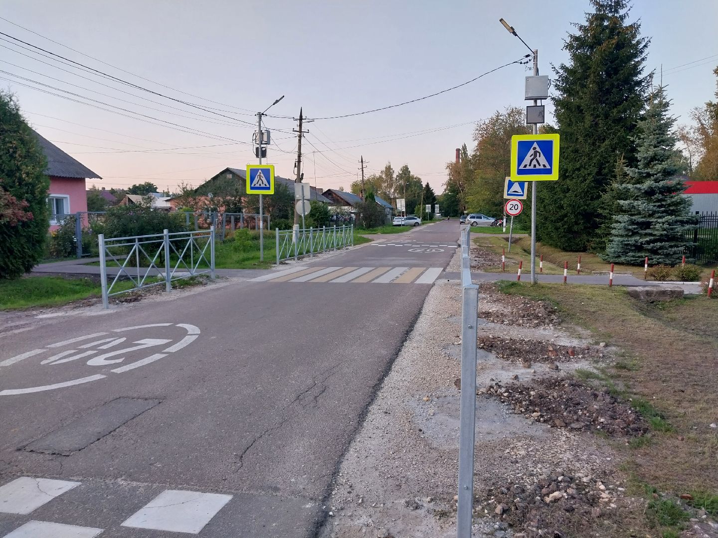 Коломна, дороги, пешеходные ограждения, безопасность