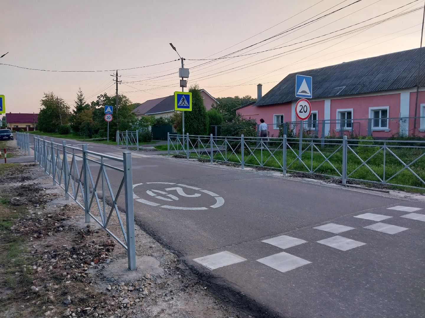 Коломна, дороги, пешеходные ограждения, безопасность