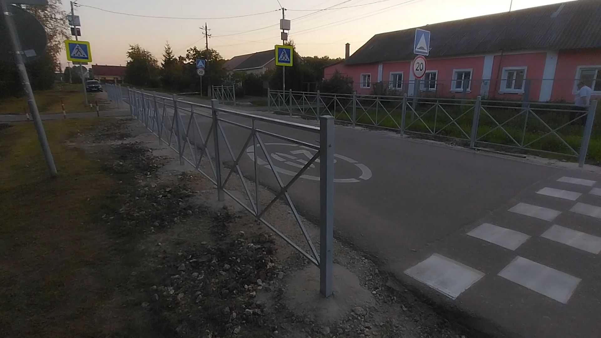 Коломна, дороги, пешеходные ограждения, безопасность