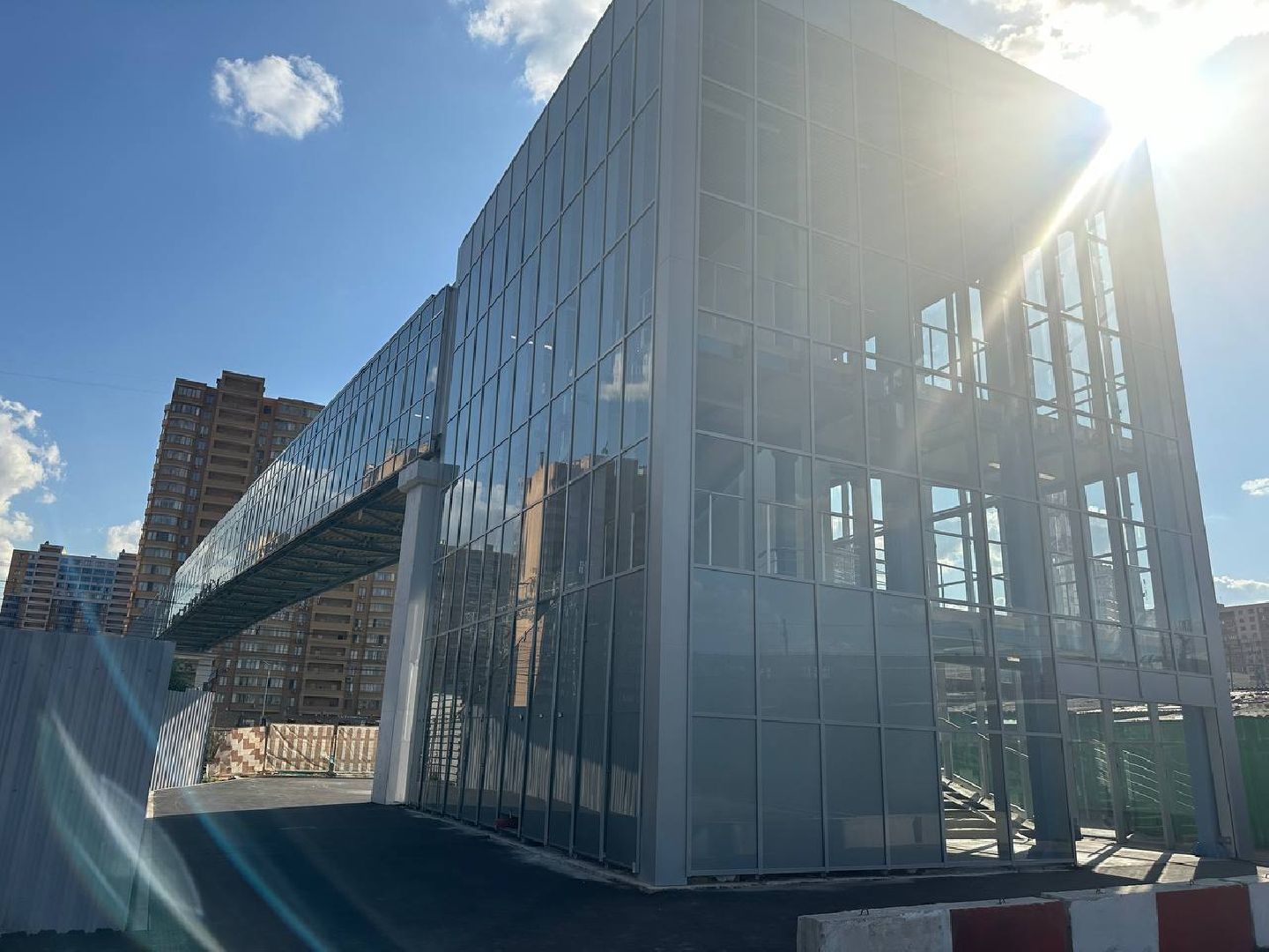 Реутов, переход, строительство, промзона, сооружение