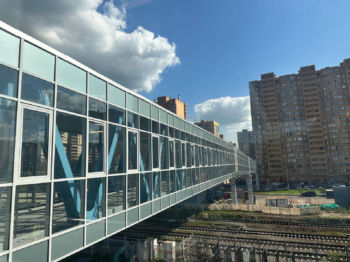 Реутов, переход, строительство, промзона, сооружение