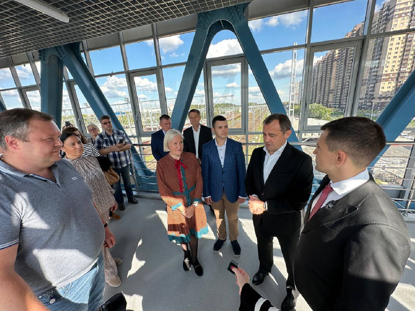 Реутов, переход, строительство, промзона, сооружение