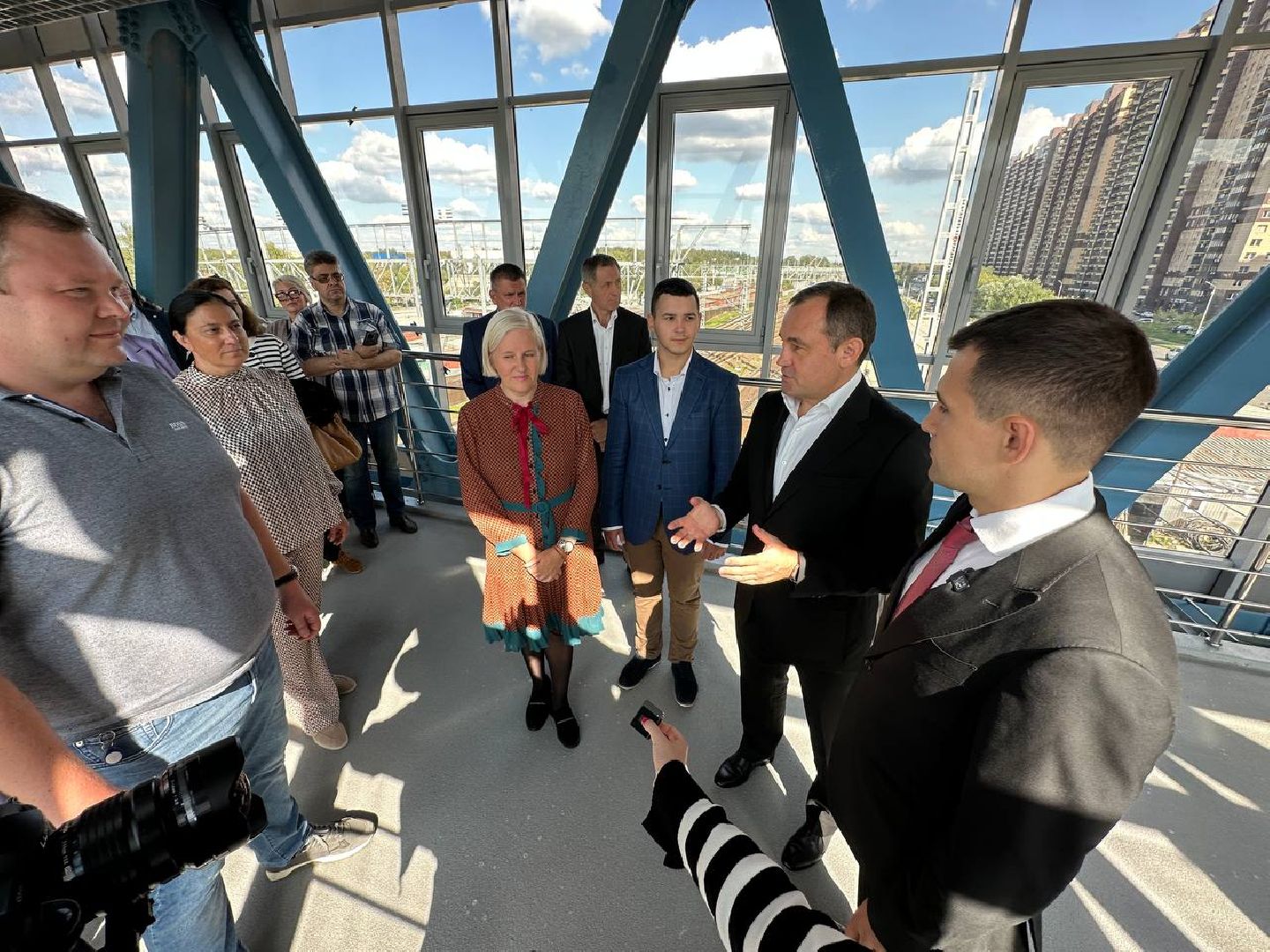 Реутов, переход, строительство, промзона, сооружение