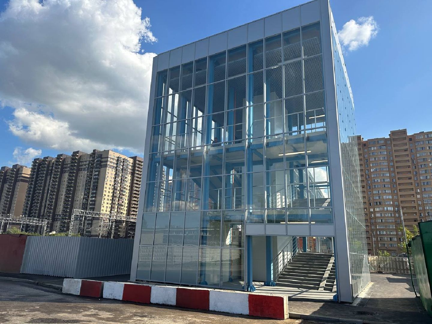 Реутов, переход, строительство, промзона, сооружение