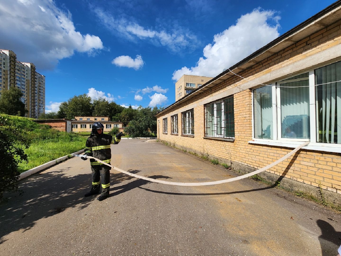 Солнечногорск, больница, эвакуация, противопожарная тренировка, СолнСпас