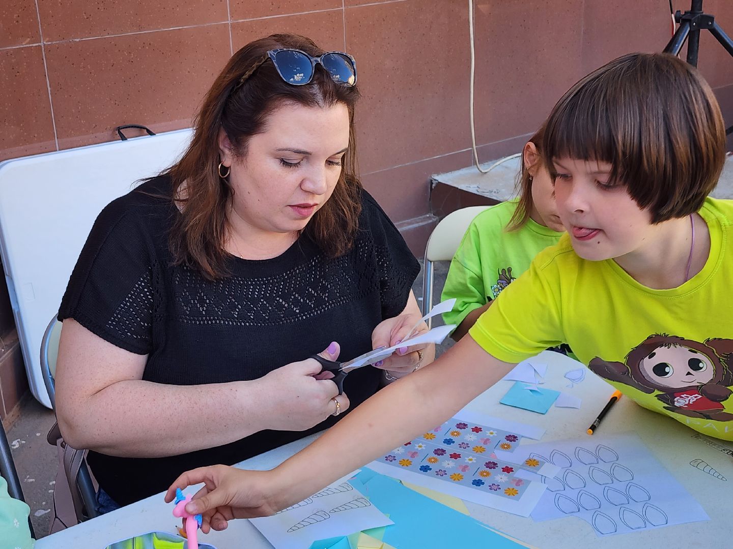 дети; творчество; поделки; оригами; видное