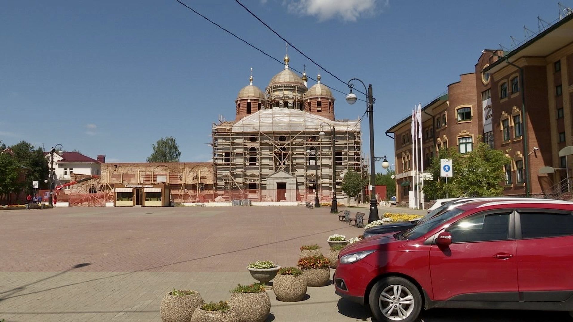 Клин, строительство, общество, перемены, храмы