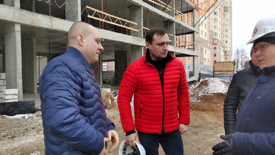 Пушкинский, Красноармейск, строительство, новое жилье, Весна в Подмосковье