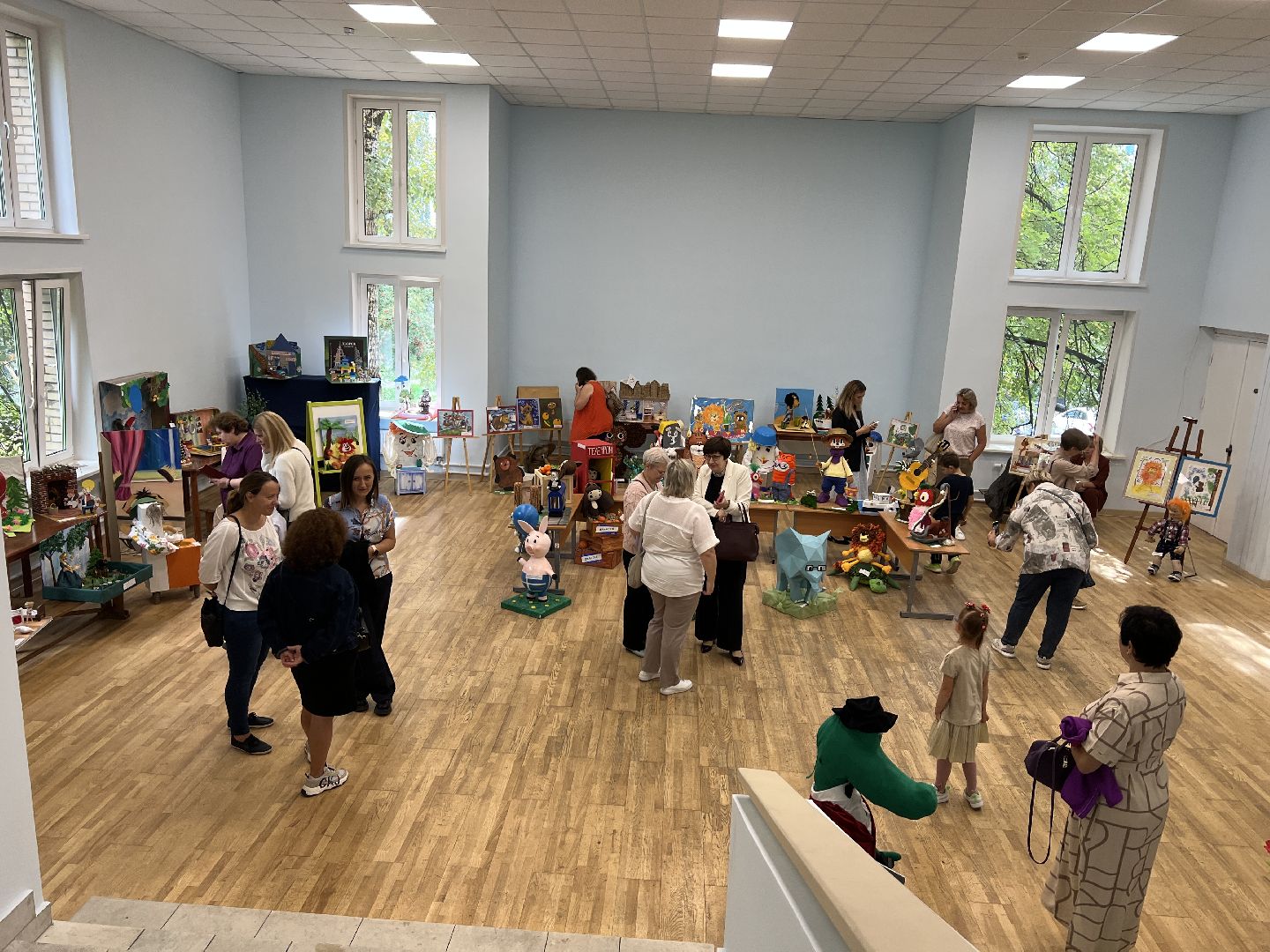 Химки, выставка, дети, мультфильмы, творчество