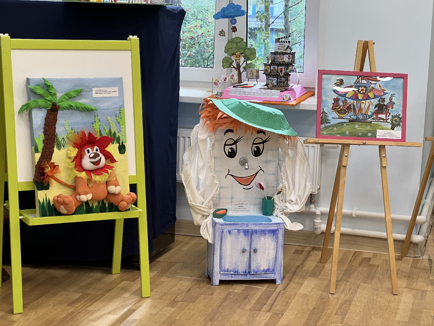 Химки, выставка, дети, мультфильмы, творчество