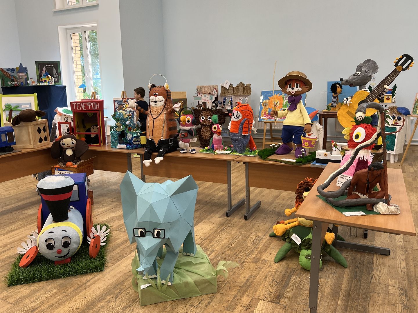 Химки, выставка, дети, мультфильмы, творчество