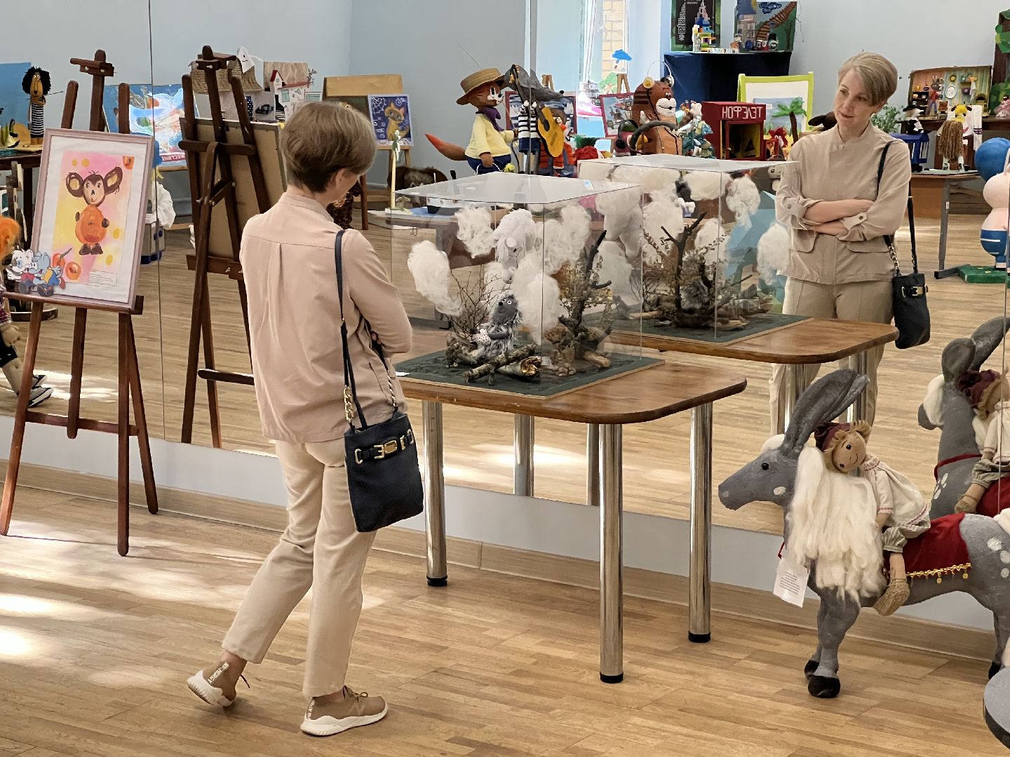 Химки, выставка, дети, мультфильмы, творчество