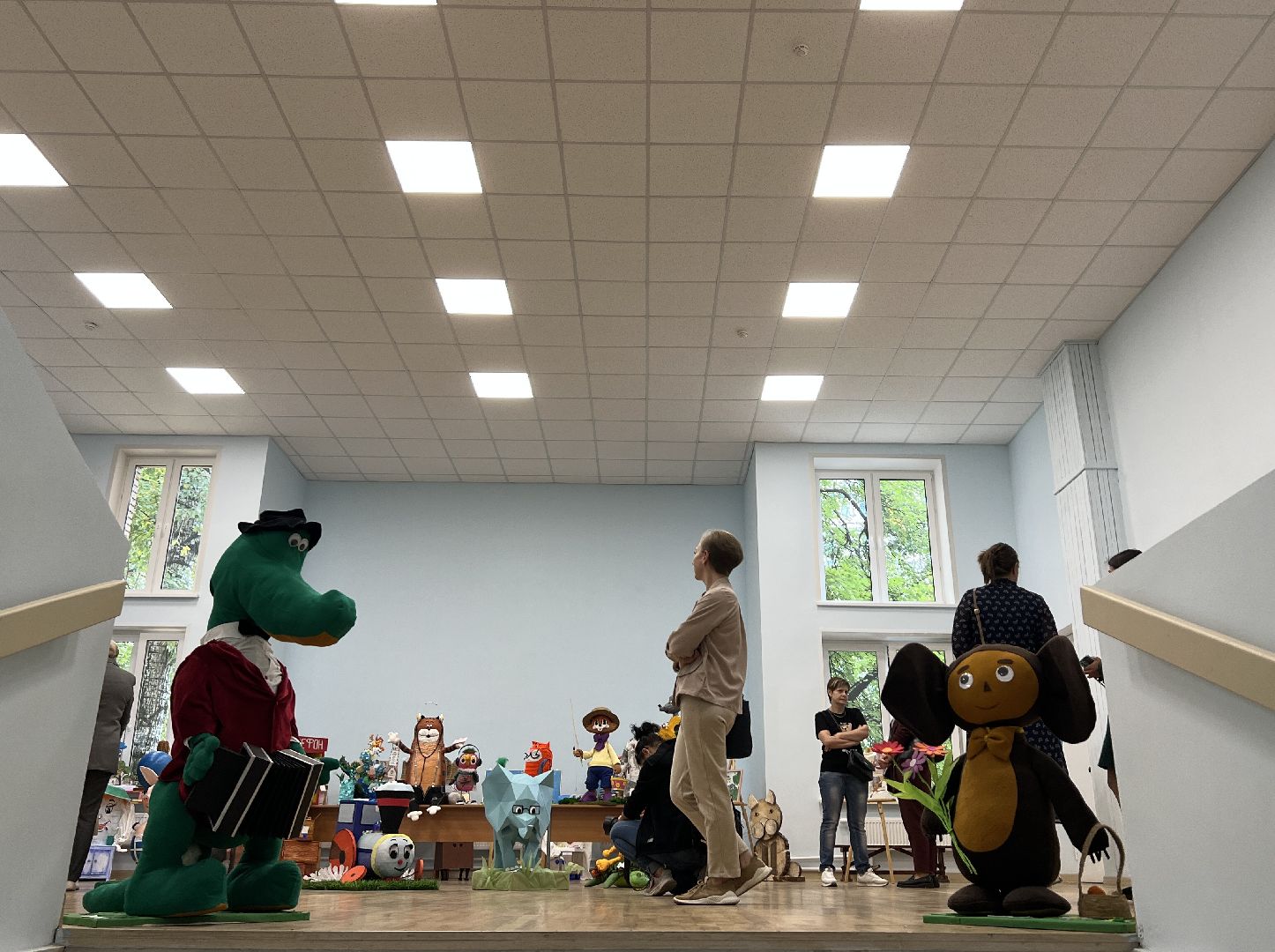 Химки, выставка, дети, мультфильмы, творчество