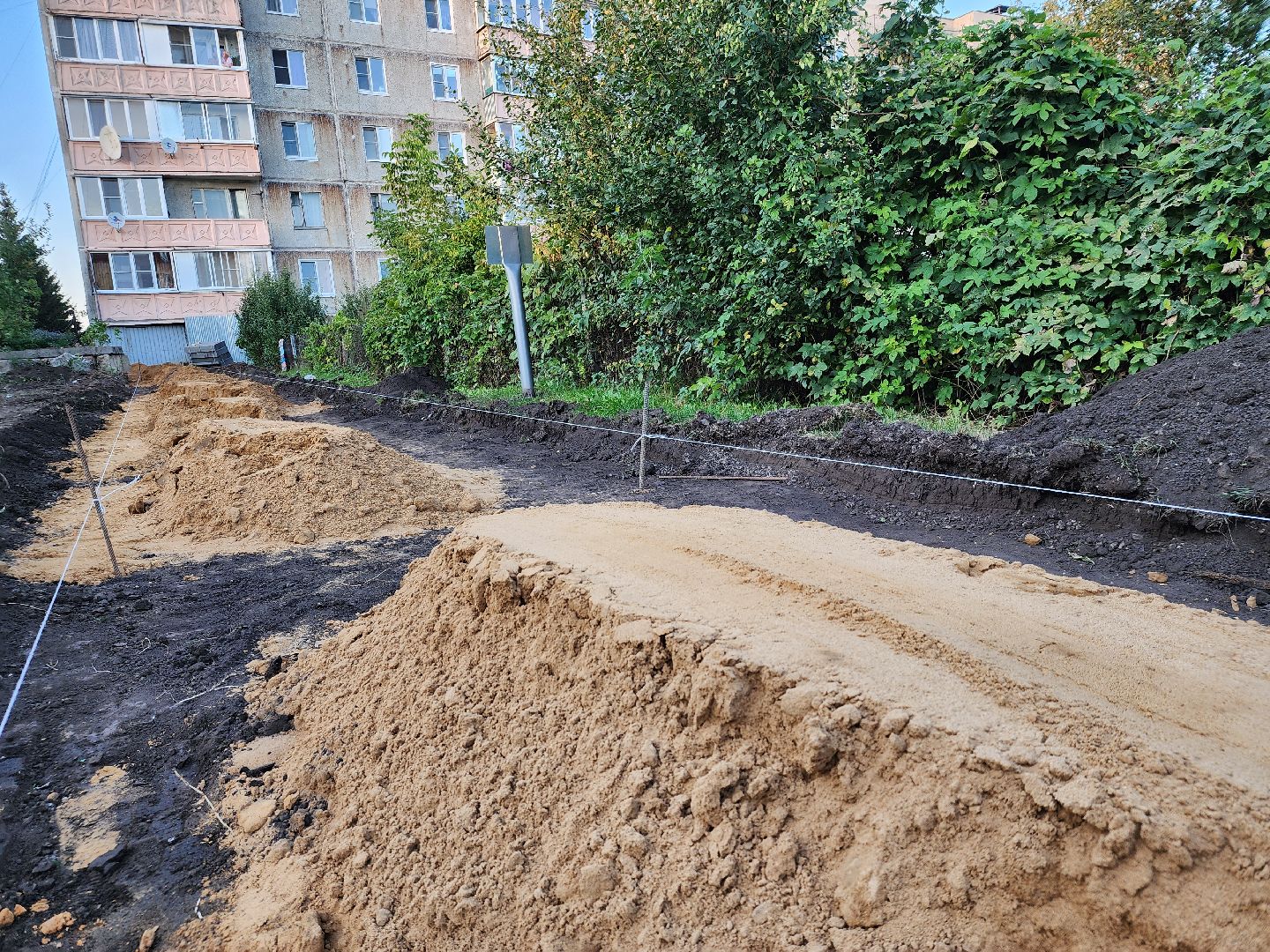 Серебряные Пруды, народная тропа, благоустройсто