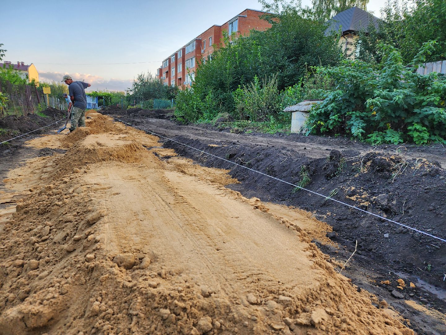 Серебряные Пруды, народная тропа, благоустройсто