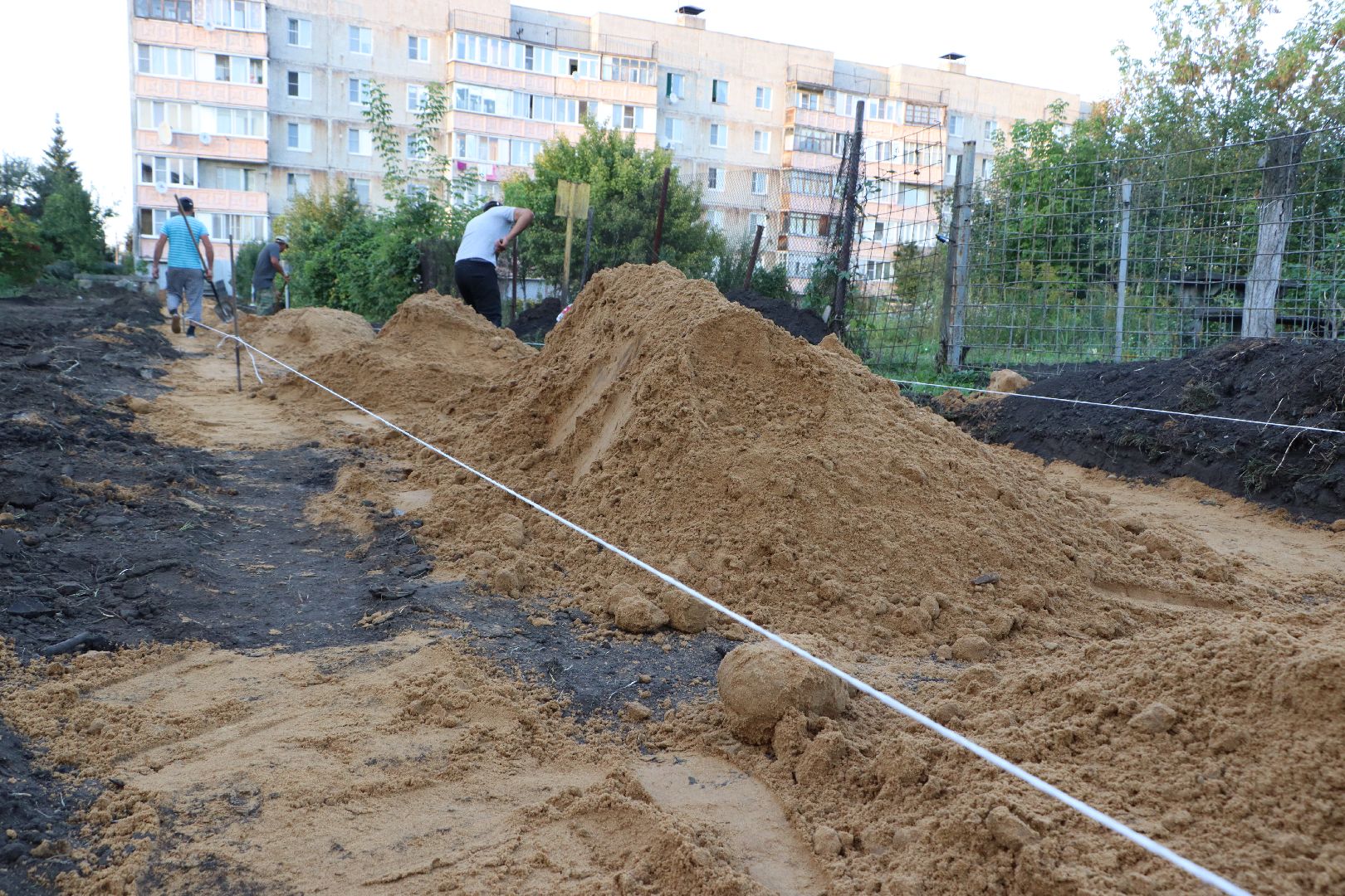 Серебряные Пруды, народная тропа, благоустройсто
