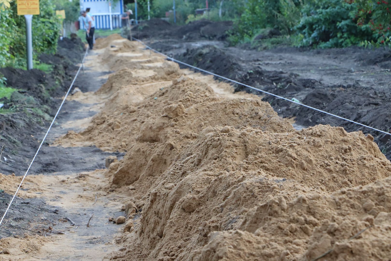 Серебряные Пруды, народная тропа, благоустройсто