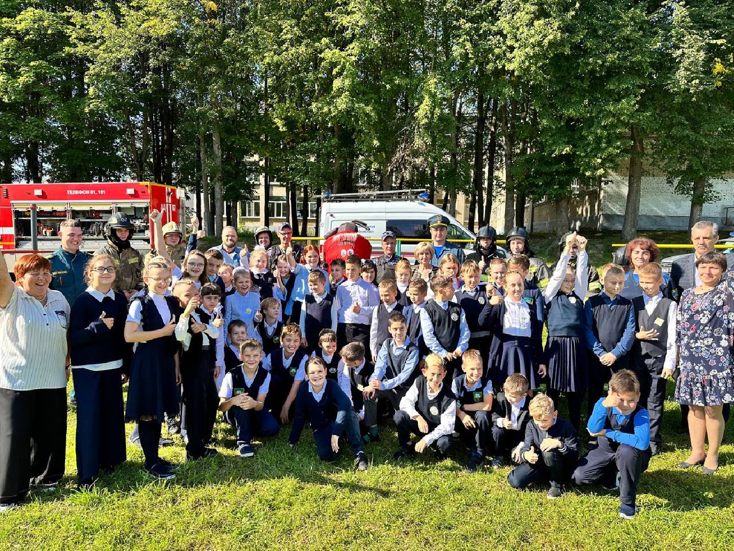 Солнечногорск, эвакуация, тренировка, школьники, учителя