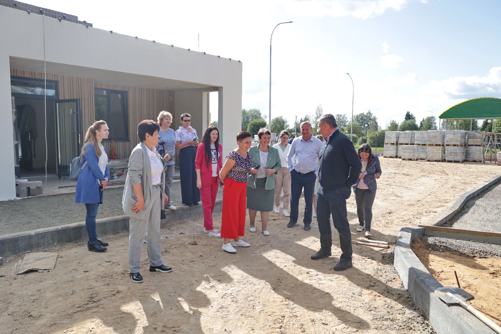 Волоколамск, село Спасс, ФАП, строительство