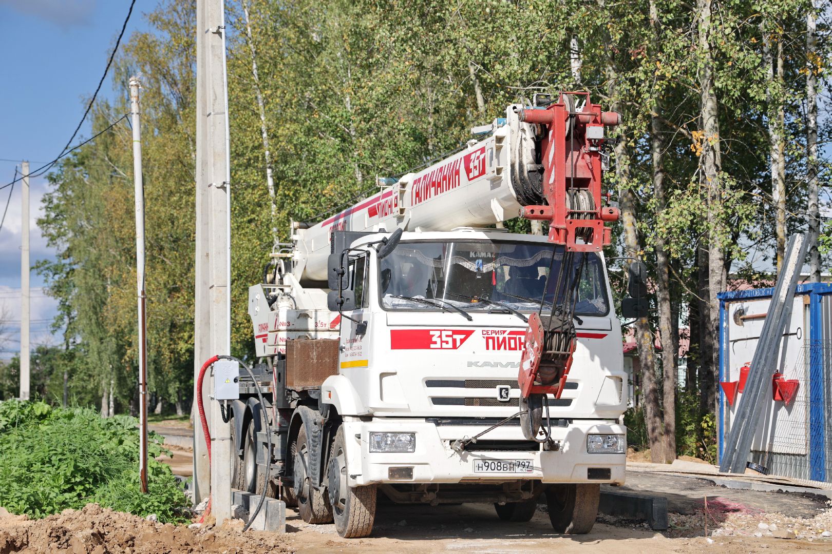Волоколамск, село Спасс, ФАП, строительство