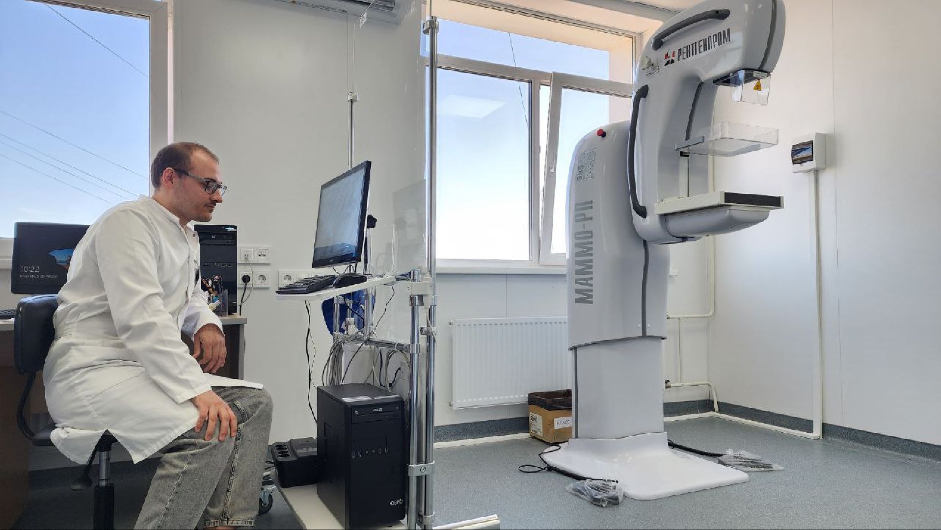 Дмитровская областная больница, Взрослая поликлиника, Маммограф