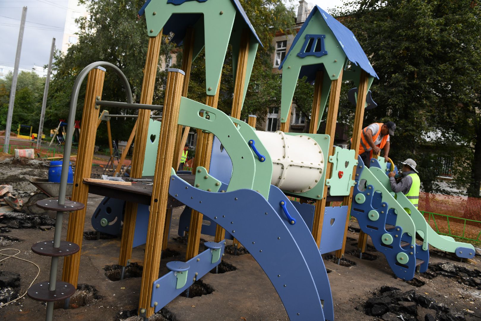 лыткарино, благоустройство, детская площадка,