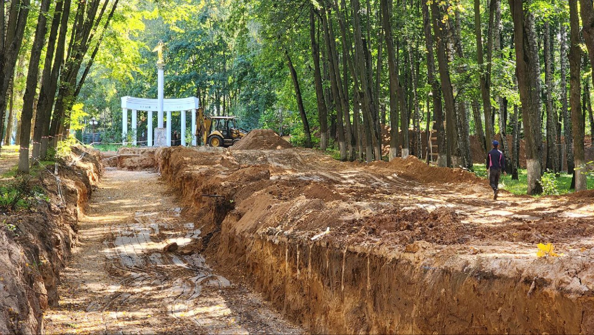 Дмитров, Парк Березовая роща, Минблаго