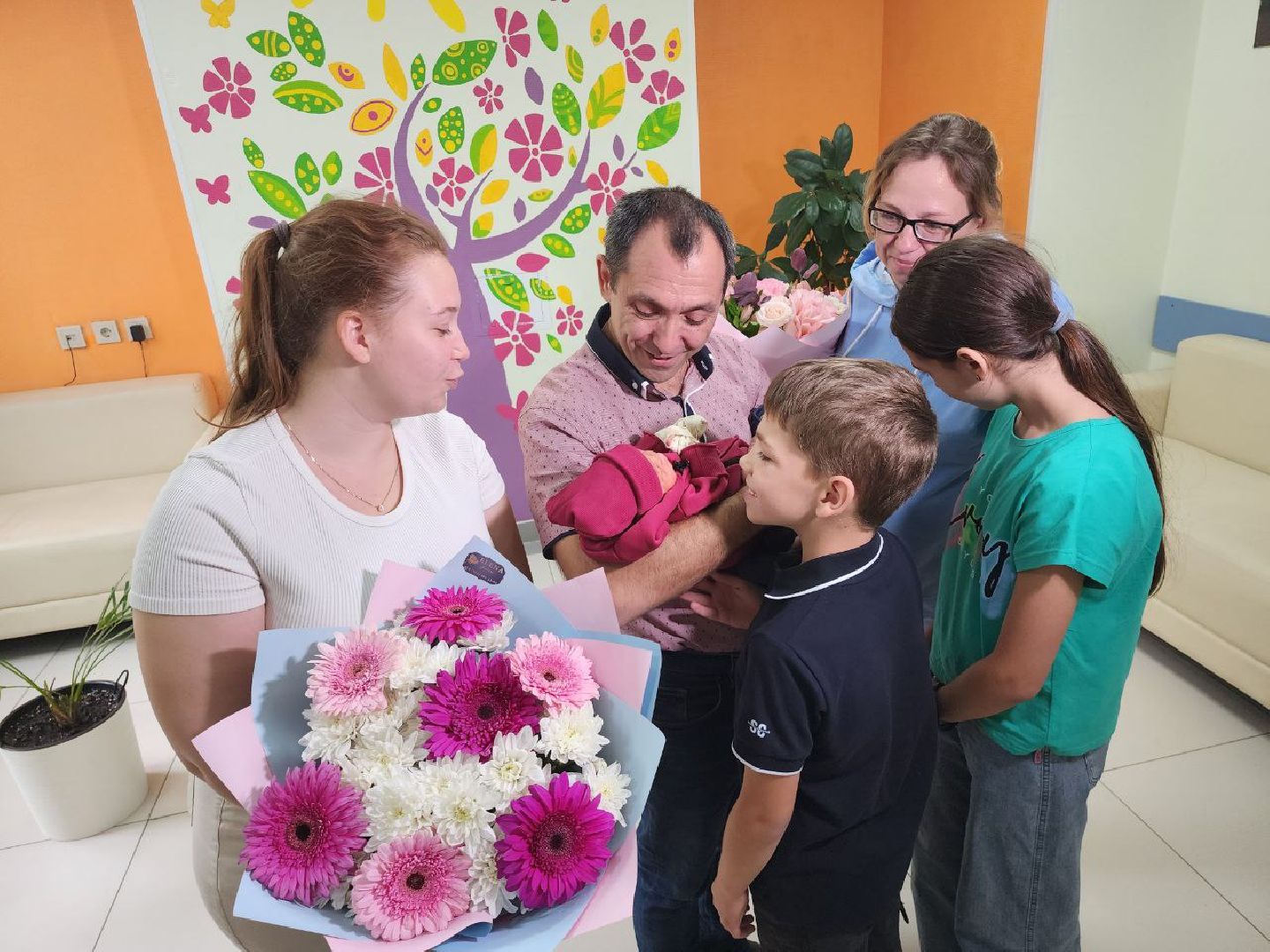 дети; двойня; рождение; многодетная семья; сюрприз