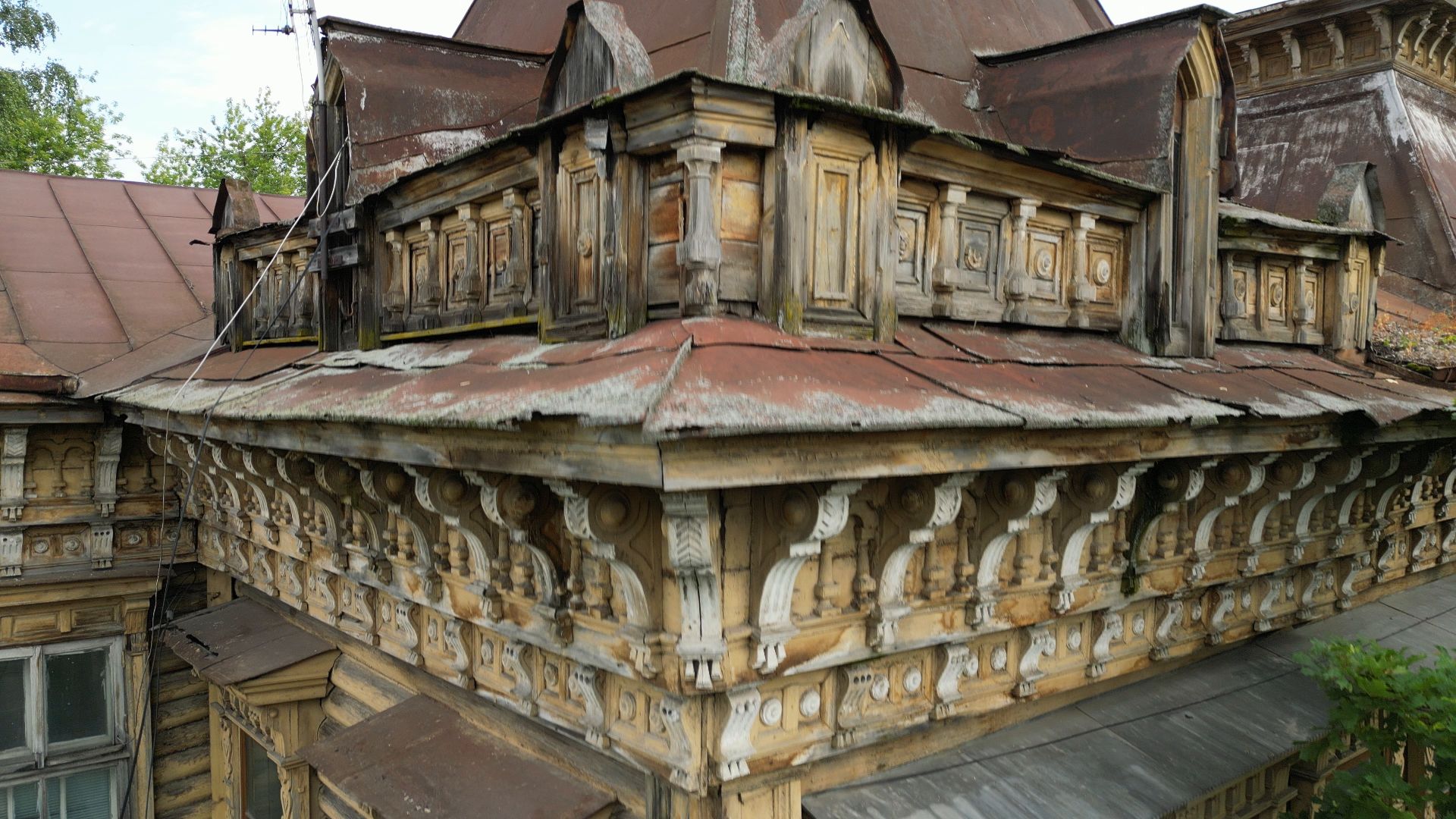 Дом, павловский посад,строение, видео с коптера,