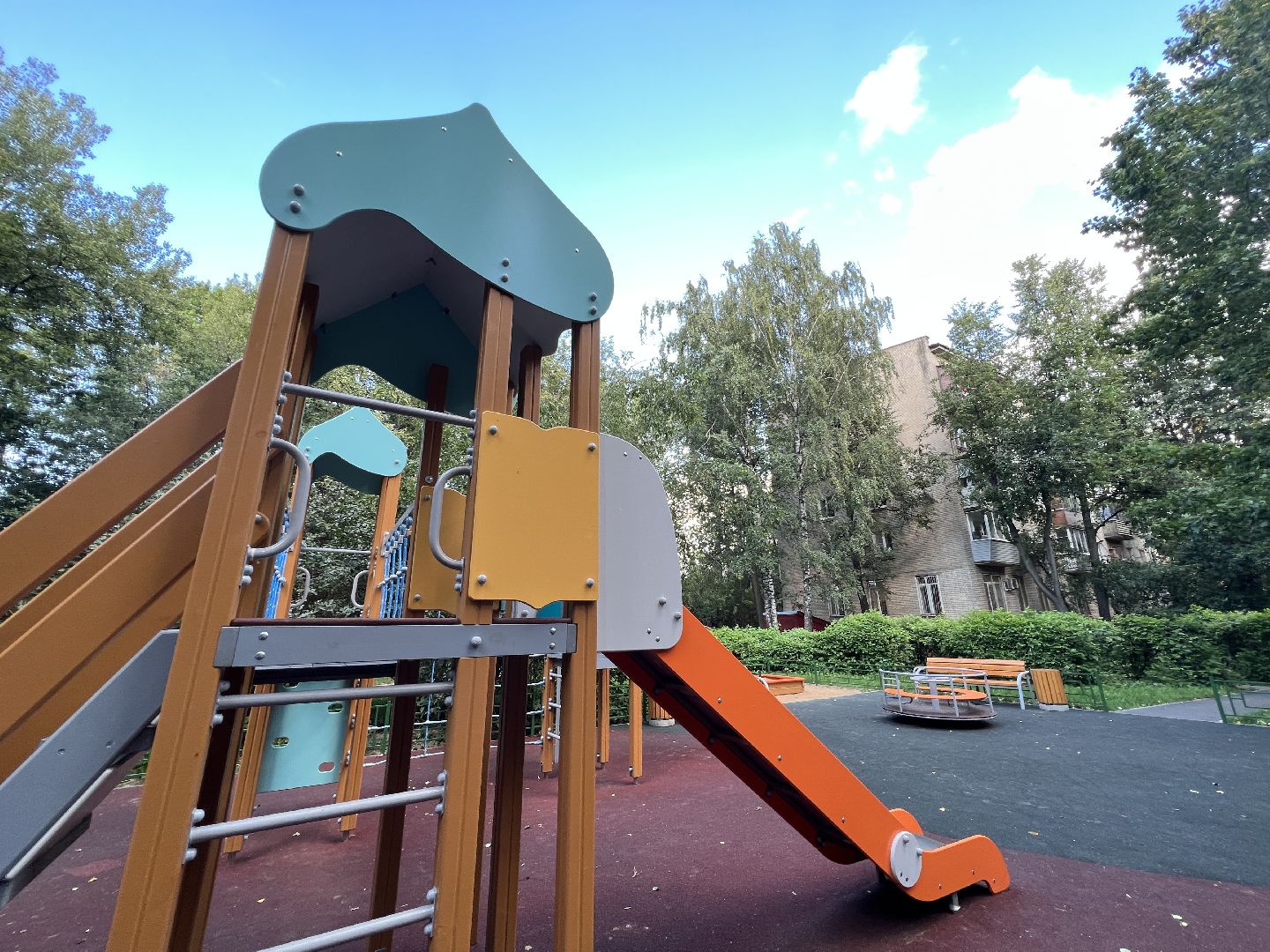 Химки, дети, детская площадка, модернизация