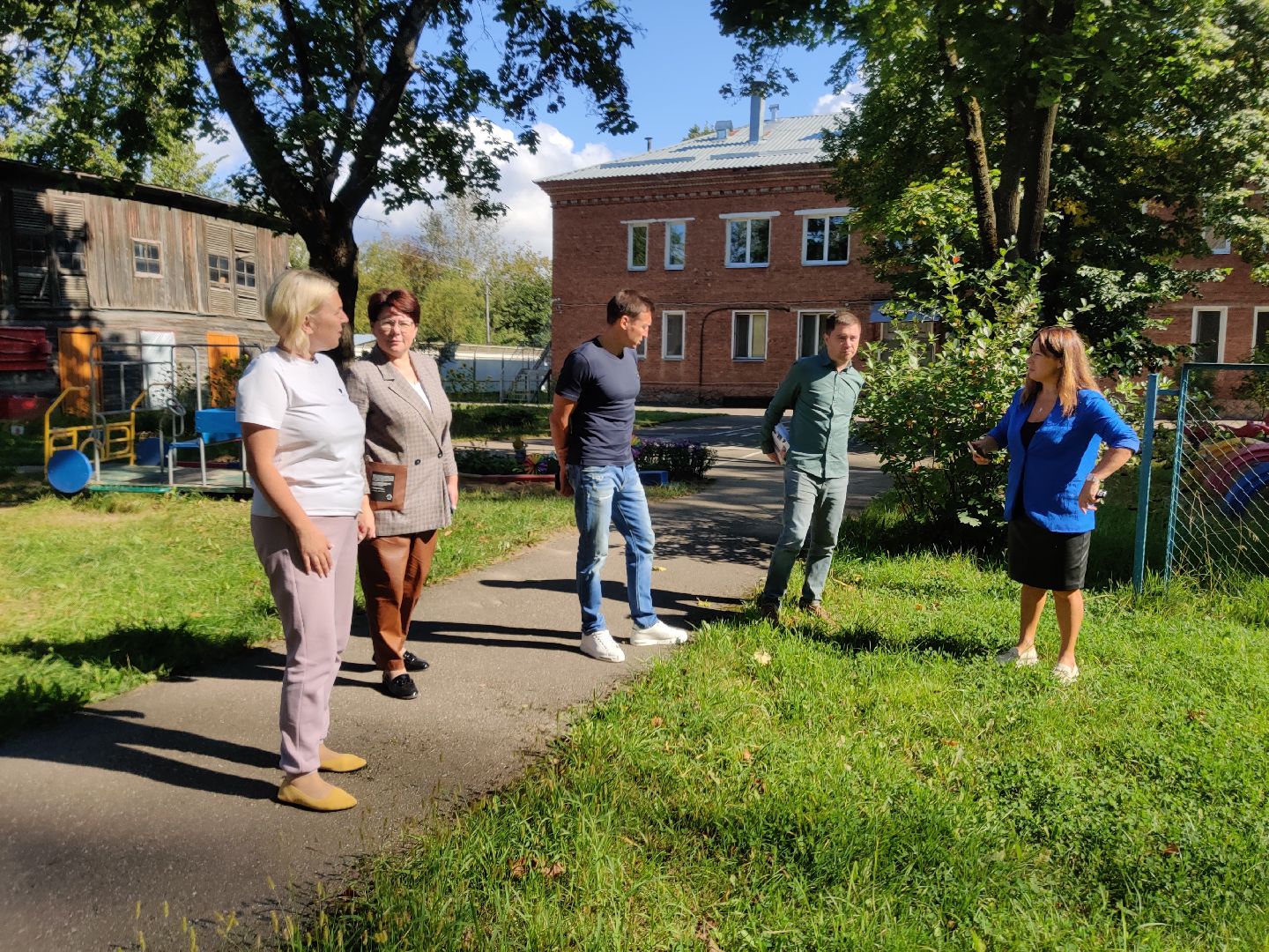 Красноармейск, Пушкинский, спортплощадка, детский сад, благотворительность