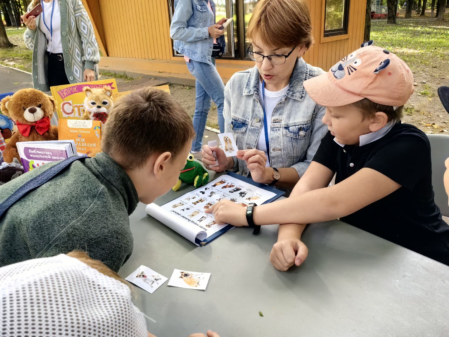 Лекторий, парк, писатель, книги, Щелково, Заходер