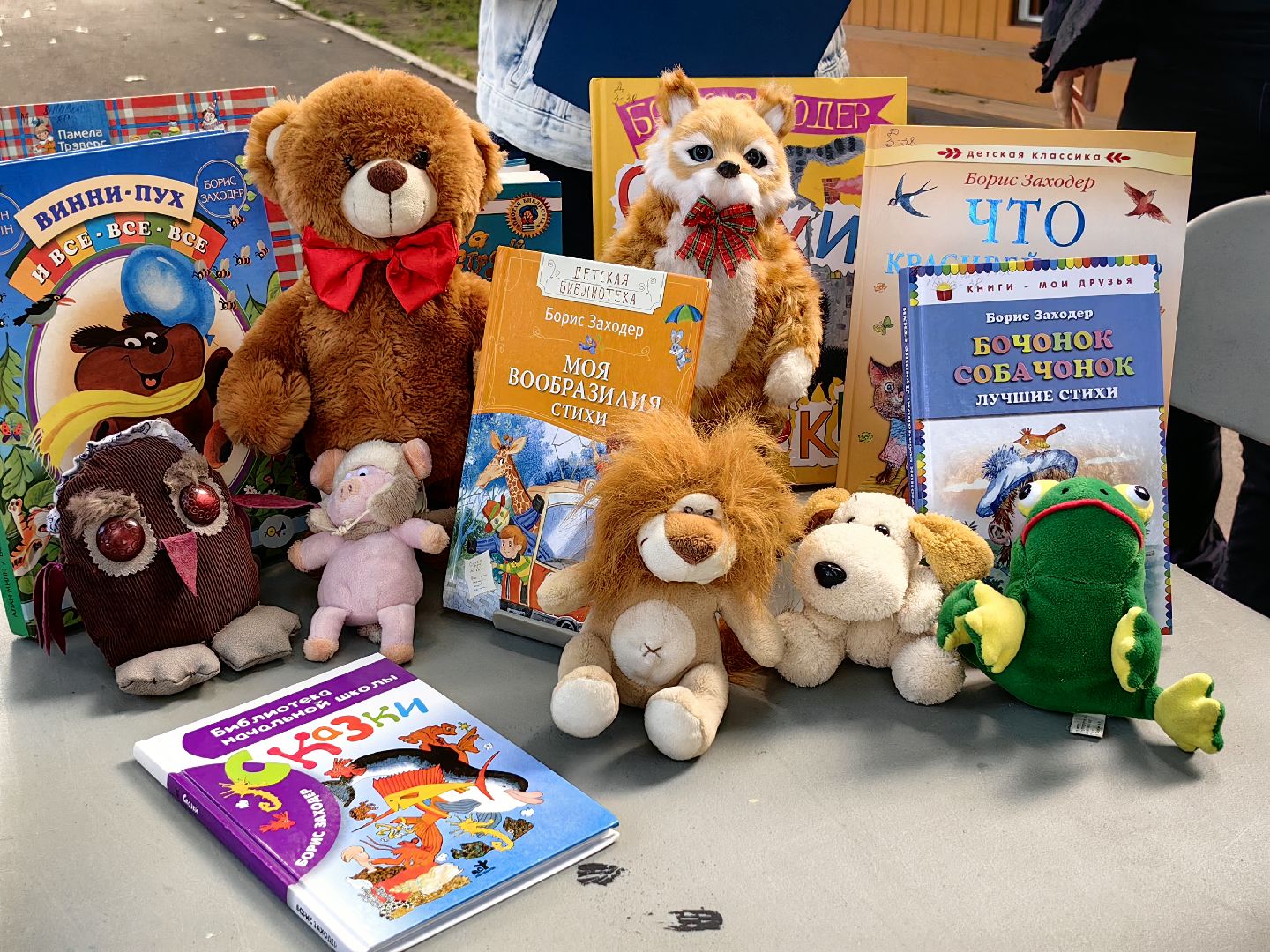 Лекторий, парк, писатель, книги, Щелково, Заходер