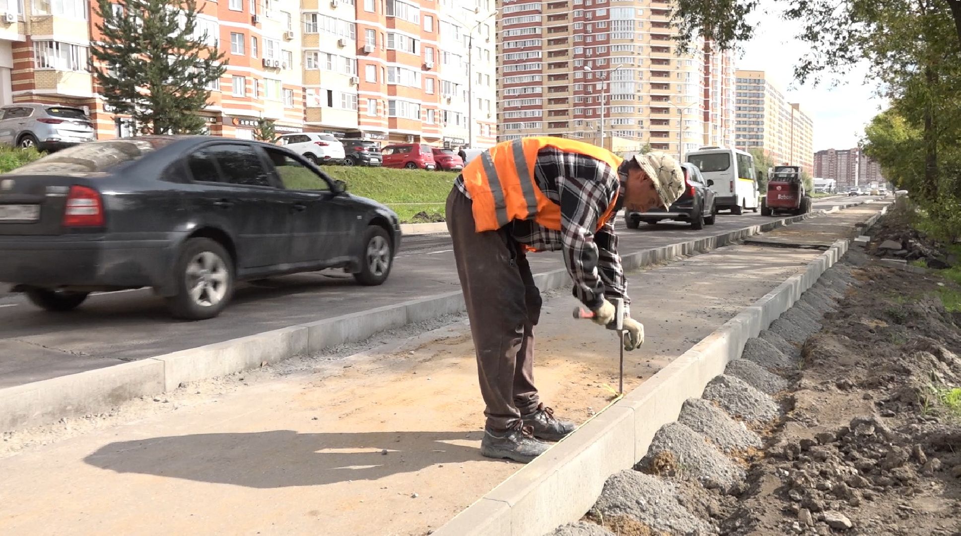 Бордюры, Домодедово