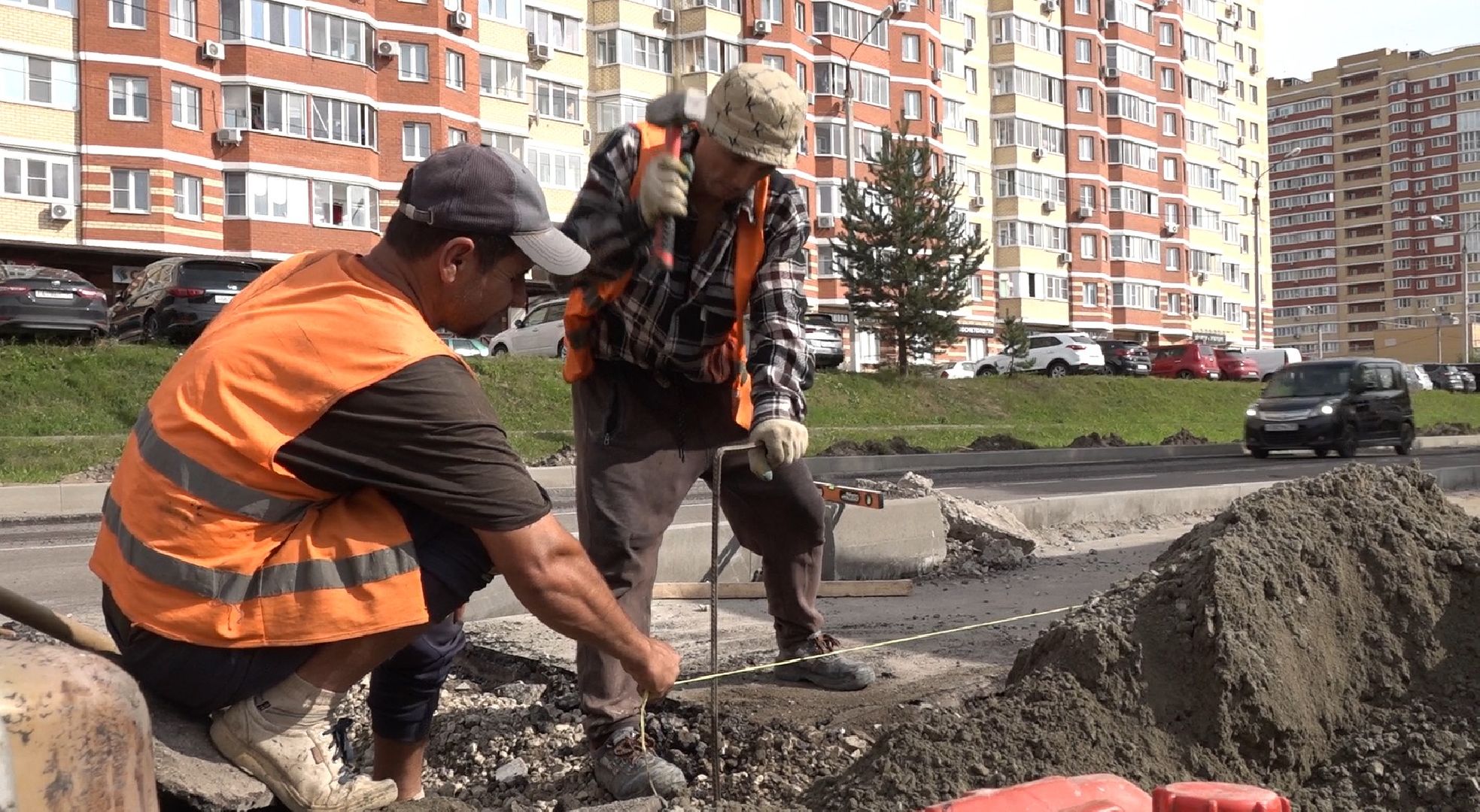 Бордюры, Домодедово