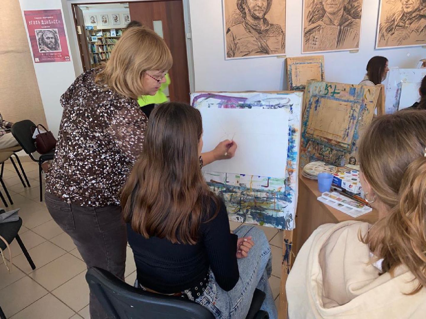 Звенигород, культура, живопись, мастер-класс