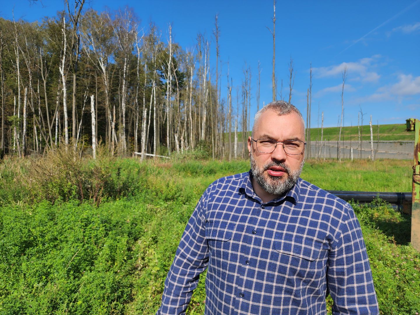 экология, полигон тбо съяново-1, серпухов, депутат-эколог, рекультивация, фильтрат, деревья,